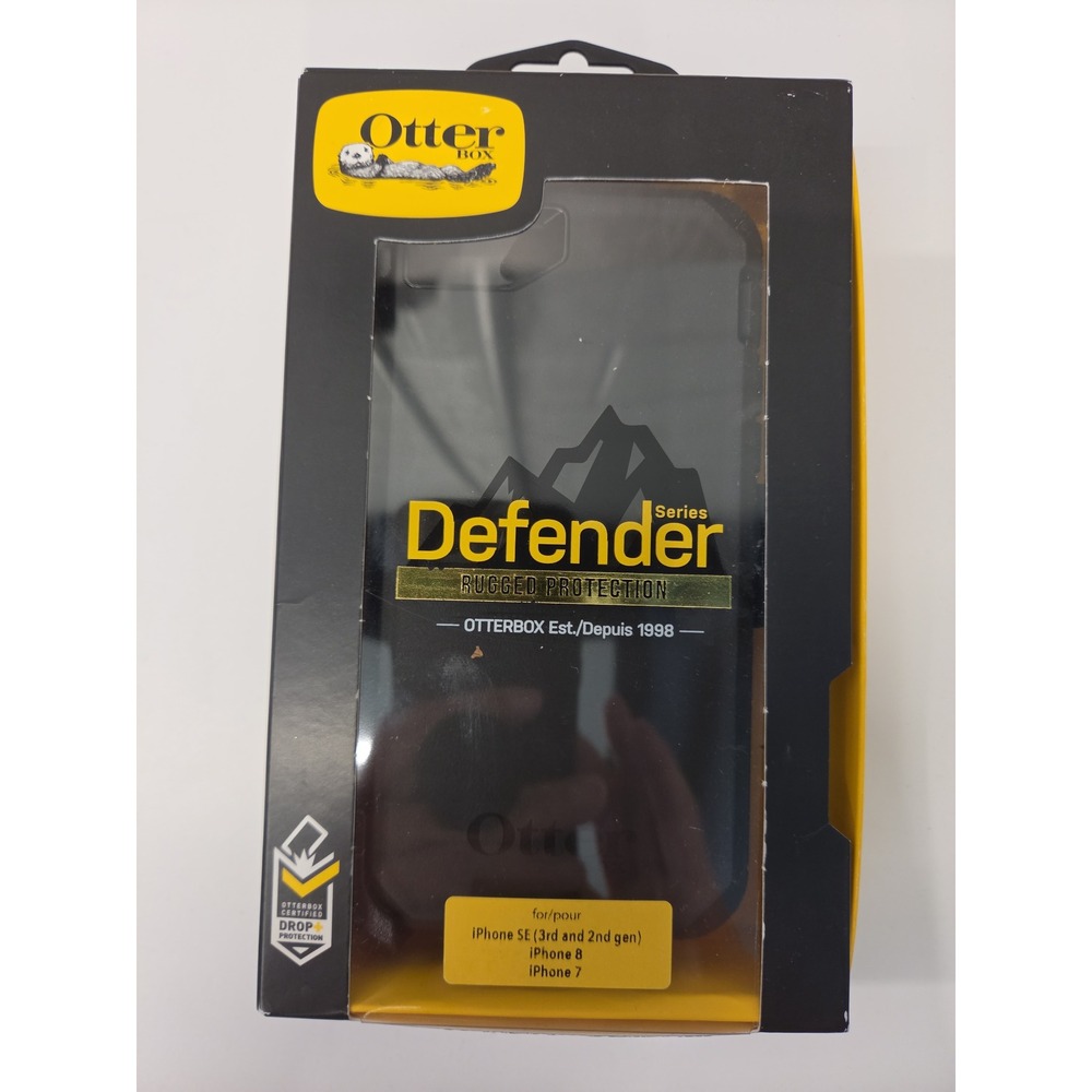 OtterBox Defender iPhone SE 3rd/2nd Gen iPhone 8 7 Rugged Case w Holster Black